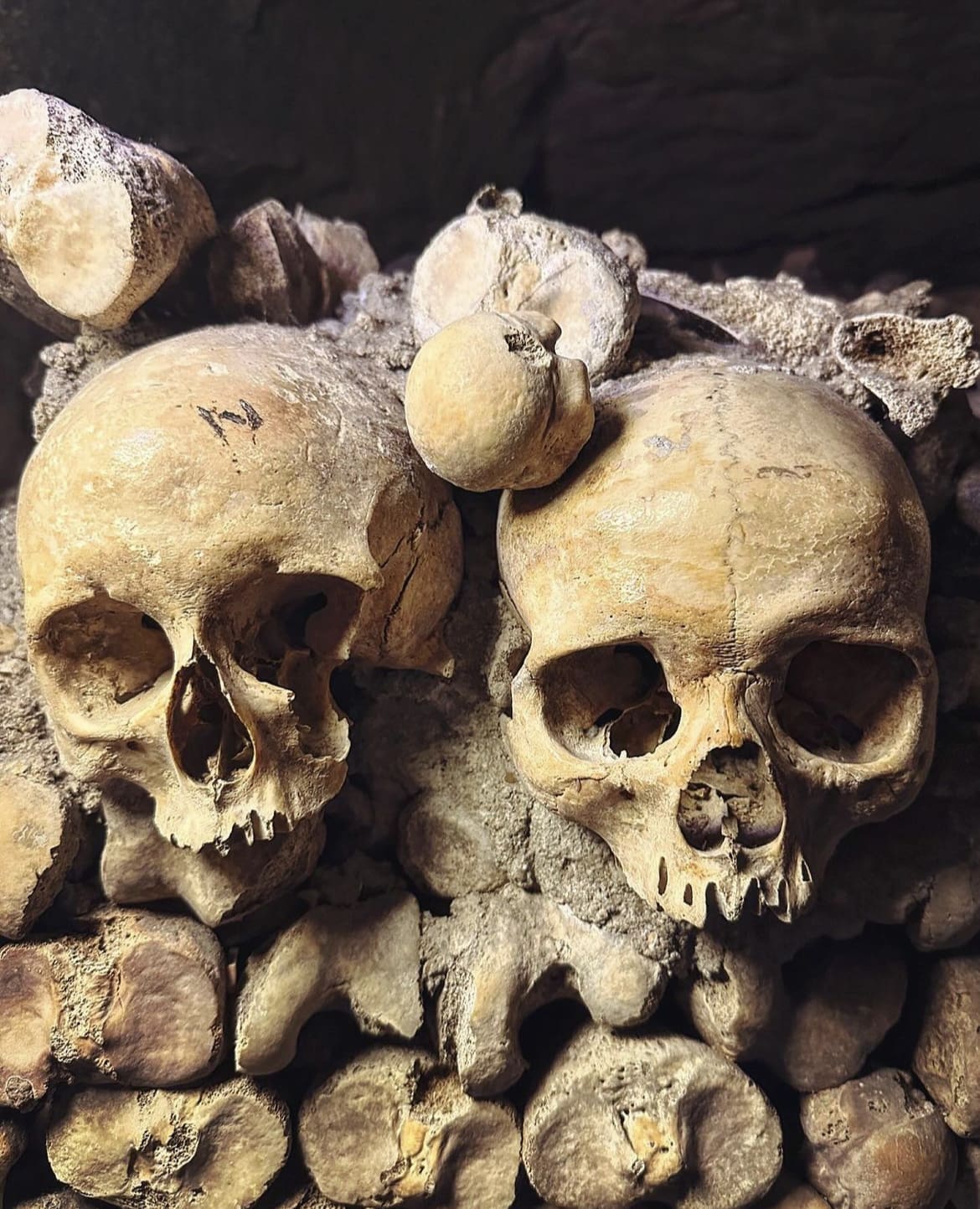 The Catacombs - What to Do on a Rainy Day in Paris